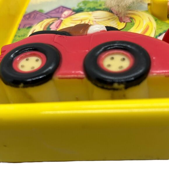 Dolly Pops Doll Set Outdoor Playtime 1979 Retro Skateboard Car Tennis Carry Case - Picture 13 of 13